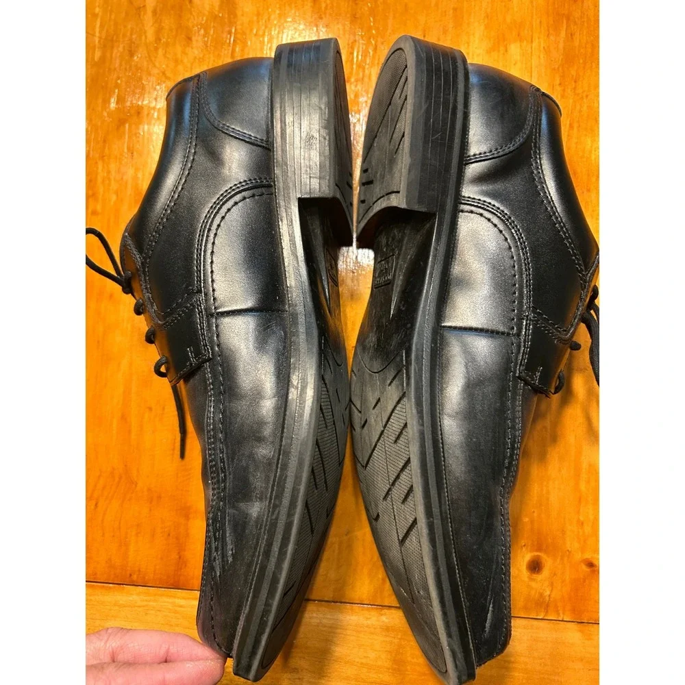 Dockers Mens Black Bicycle Toe Memory Foam Dress Shoes Oxfords‎ 11M Professional